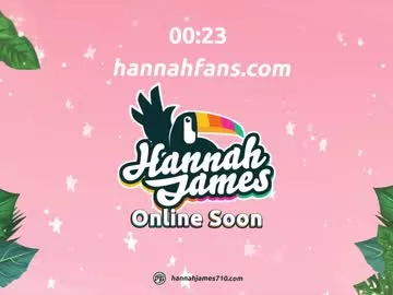 hannahjames710 on Chaturbate 
