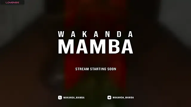 Wakanda_Mamba on StripChat 